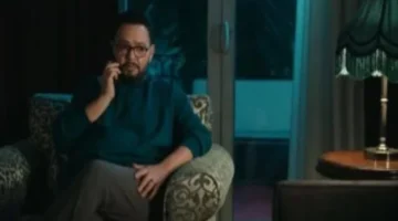 مسلسل اللون الأزرق الحلقة 12 تشهد مكالمة هاتفية حاسمة بين أدهم وسلمى